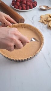 Himbeertarte Himbeertarte Mit Knusprigem Boden 8 169x300