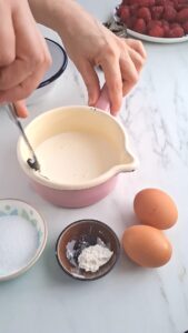 Himbeertarte Himbeertarte Mit Vanille Creme 1 169x300