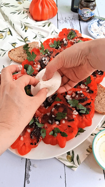  Ochsenherztomaten Mit Burrata