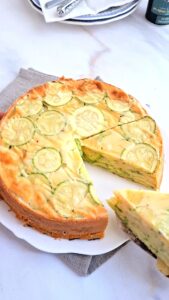Unsichtbarer Zucchinikuchen (Gâteau invisible) Unsichtbarer Zucchini Kuchen Gesund 169x300