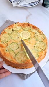 Unsichtbarer Zucchinikuchen (Gâteau invisible) Unsichtbarer Zucchini Kuchen Gesund Diät 169x300