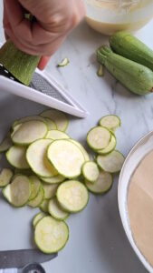 Unsichtbarer Zucchinikuchen (Gâteau invisible) Unsichtbarer Zucchini Kuchen Gesund Diät 2 169x300