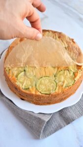 Unsichtbarer Zucchinikuchen (Gâteau invisible) Unsichtbarer Zucchini Kuchen Gesund Diät 7 169x300
