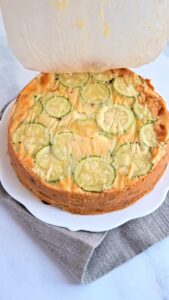 Unsichtbarer Zucchinikuchen (Gâteau invisible) Unsichtbarer Zucchini Kuchen Gesund Diät 8 169x300