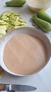 Unsichtbarer Zucchinikuchen (Gâteau invisible) Unsichtbarer Zucchinikuchen 1 169x300