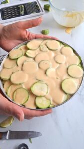 Unsichtbarer Zucchinikuchen (Gâteau invisible) Unsichtbarer Zucchinikuchen 10 169x300