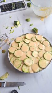 Unsichtbarer Zucchinikuchen (Gâteau invisible) Unsichtbarer Zucchinikuchen 11 1 169x300