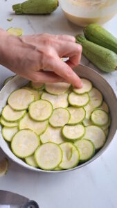 Unsichtbarer Zucchinikuchen (Gâteau invisible) Unsichtbarer Zucchinikuchen 5 169x300