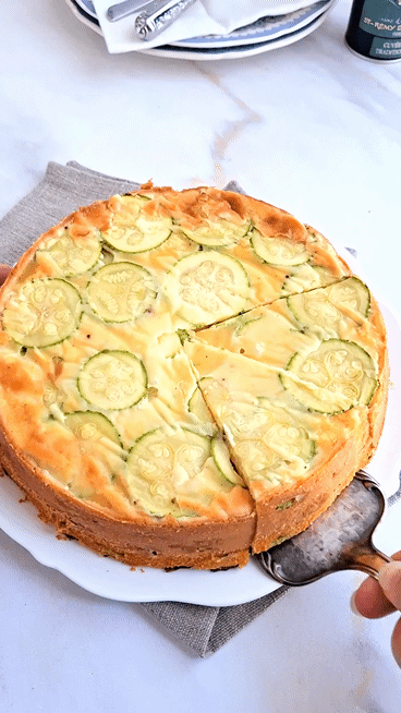  Zucchini Kuchen Herzhaft Salzig