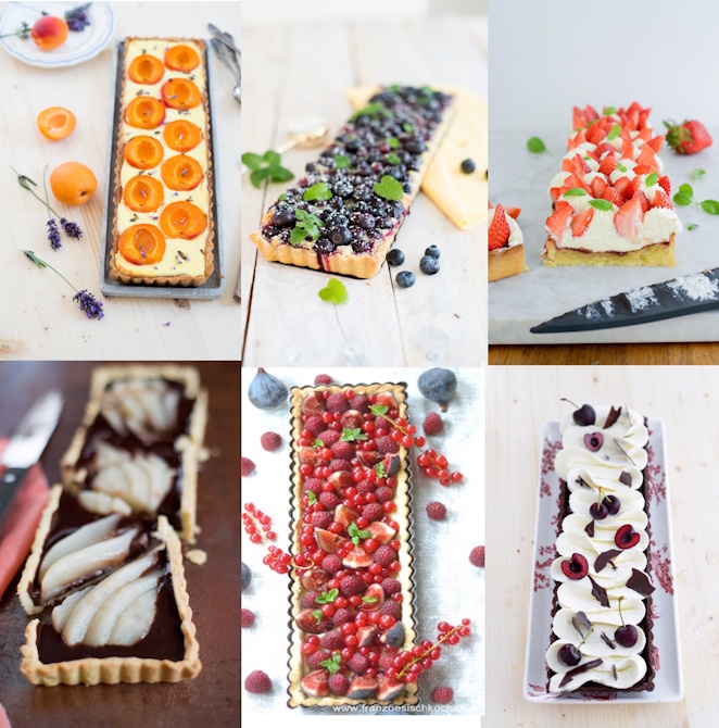 Tarte Rezepte für eckige Tarteformen Längliche Tarteform Rezept Sammlung 36cm