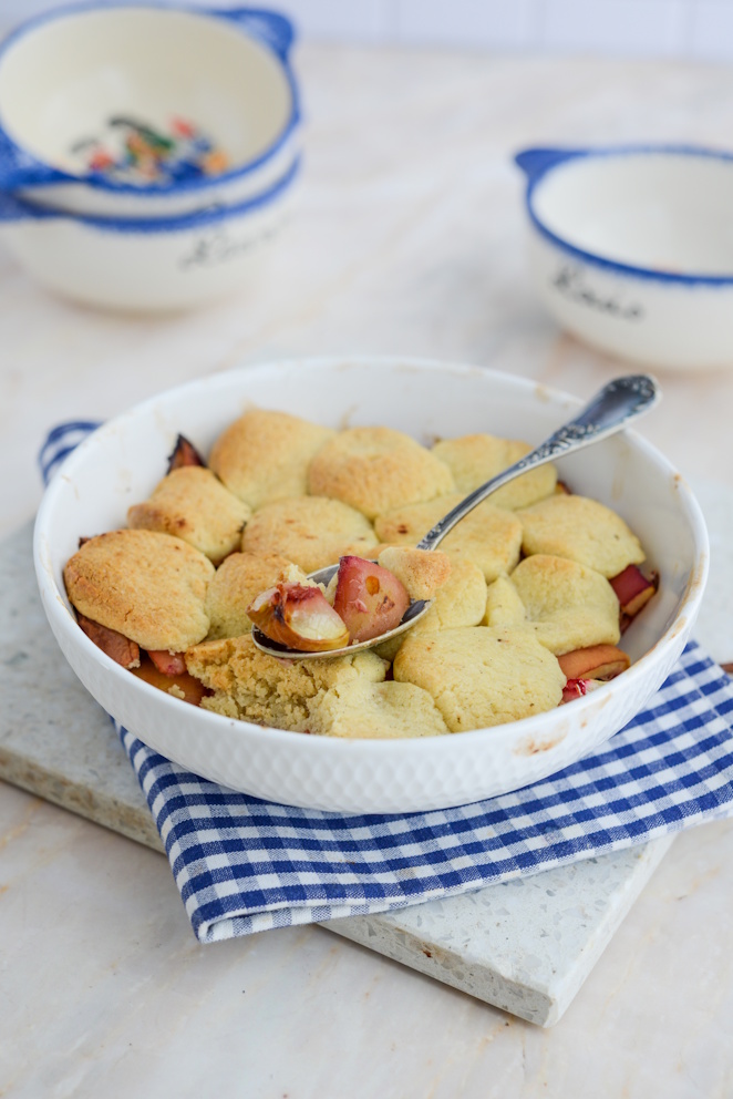  Pfirsich Cobbler Mit Palet Bretons Rezept