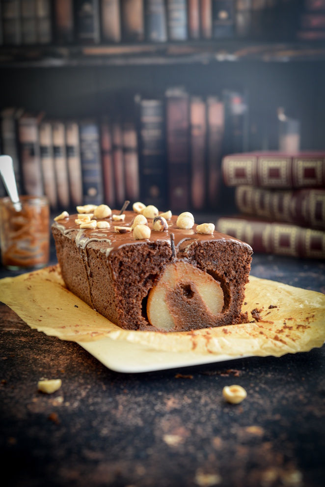  Saftiger Schokoladenkuchen Mit Birnen Und Haselnüssen 1