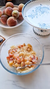 Süßer Couscous mit Früchten - einfaches Dessert Süsser Couscous Mit Früchten Einfaches Dessert Rezept 8 169x300