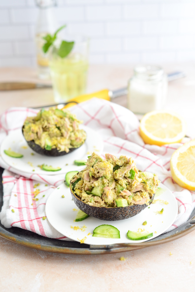  Thunfischcreme Mit Avocado Und Gurke Einfach Gesunde