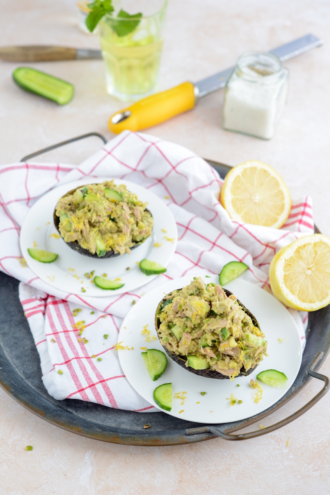  Thunfischcreme Mit Avocado Und Gurke