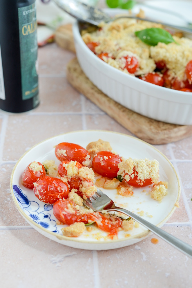  Tomaten Crumble Rezept