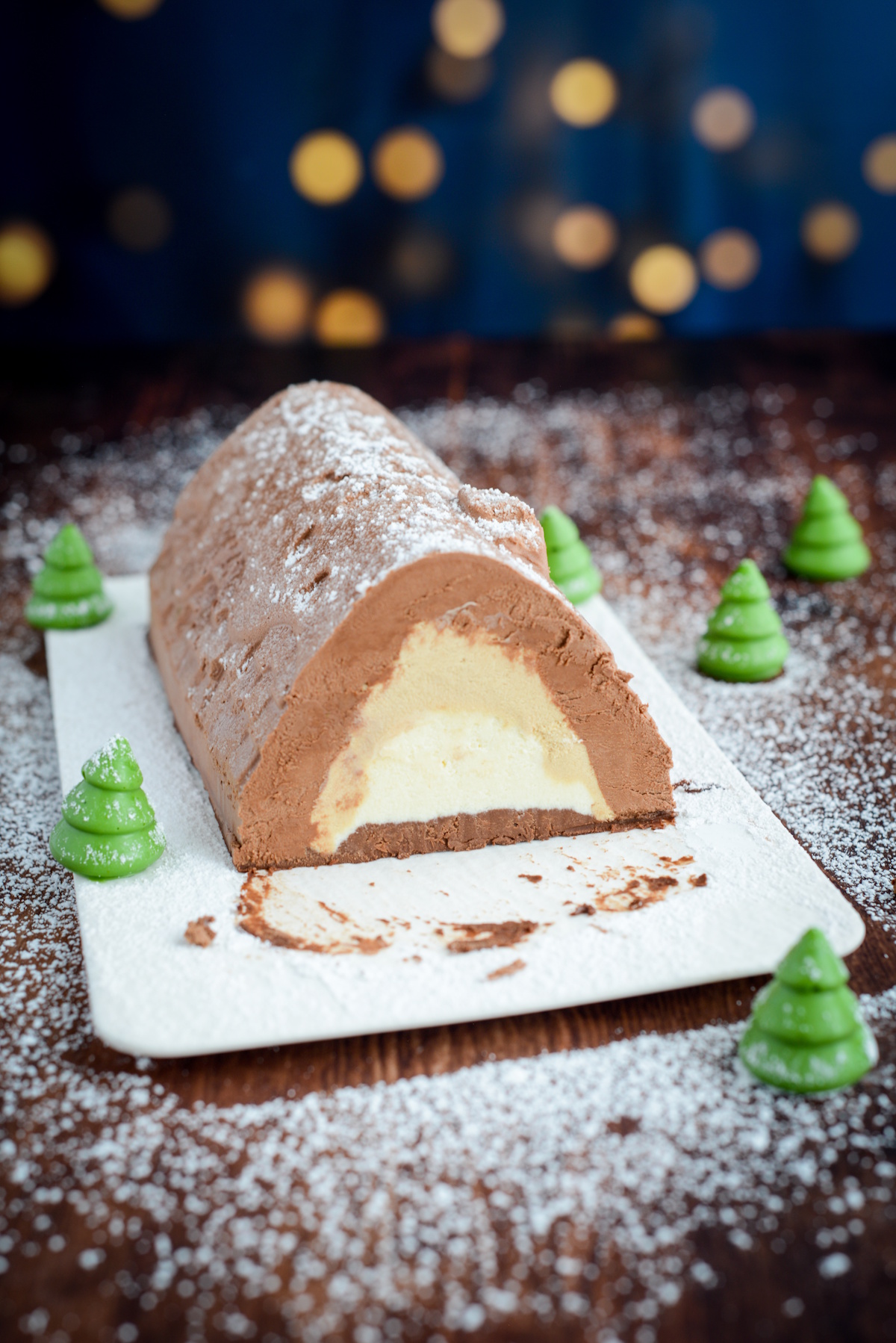  Drei Schokolade Buche De Nöl Weihnachtstorte Rezept