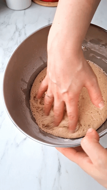 Pandoro: Italienische Weihnachtsbrioche ganz einfach Pandoro Vorteig Rezept