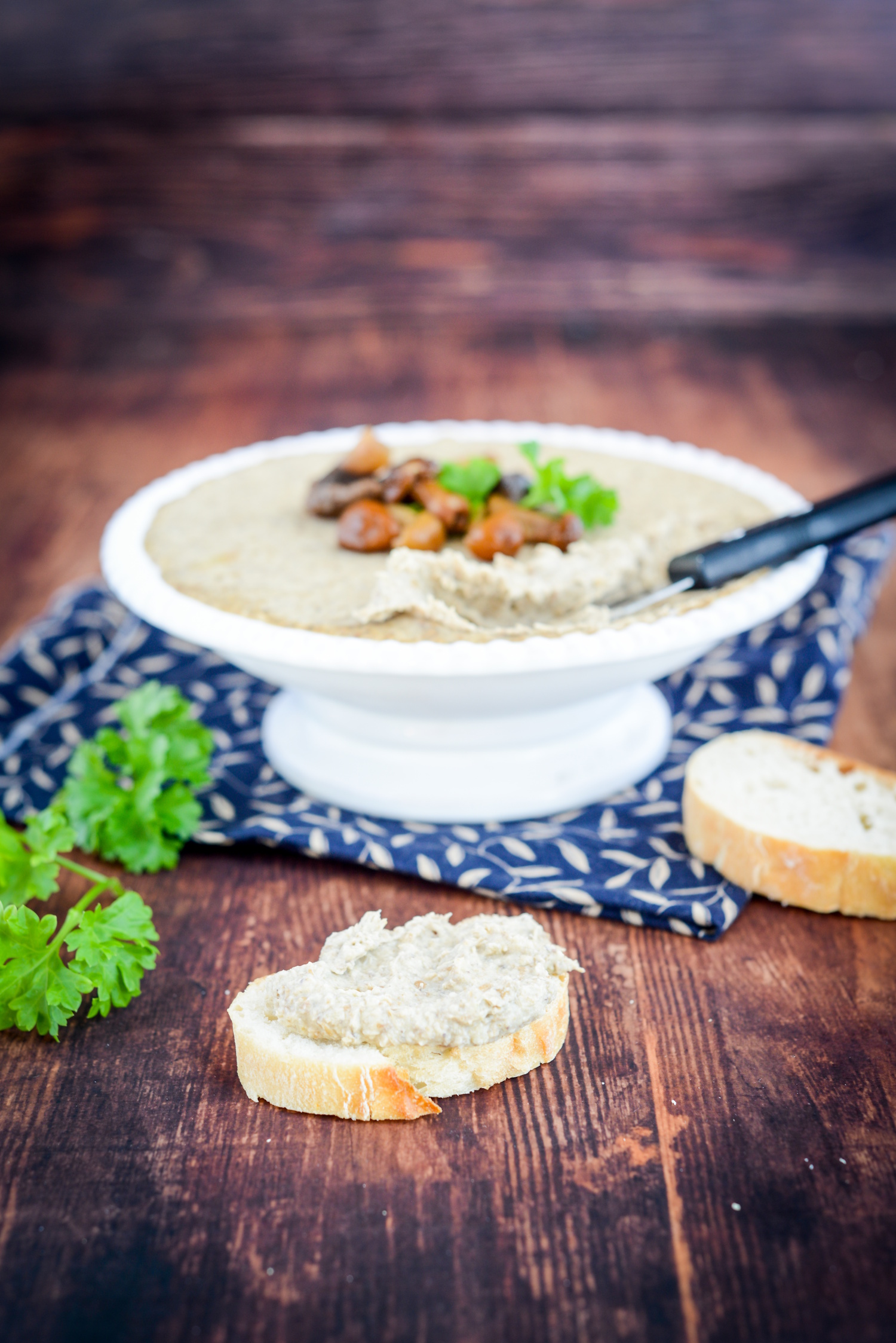  Pilzrillettes Mit Linsen Vegetarisch