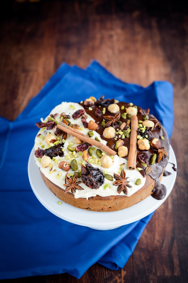  Rumkuchen Mit Trockenobst Und Nüssen Weihnachten