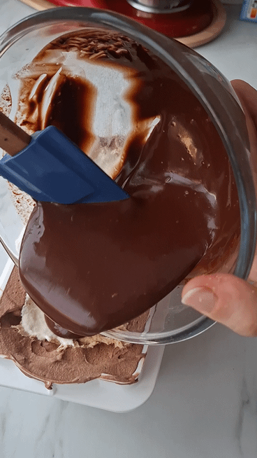  Triple Schokolade Torte Weihnachten