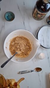 Bratapfel-Galette des Rois mit Rum und Walnüssen Galette Des Rois Mit Bratapfel Rum Und Walnüssen Rezept 5 169x300