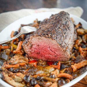 Rinderfilet mit Steinpilzkruste