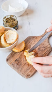 Gebratene Artischocken mit Ricotta-Creme Artischokenboden Rezept Einfach 2 169x300