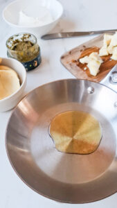 Gebratene Artischocken mit Ricotta-Creme Artischokenboden Rezept Einfach 3 169x300