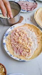 Ficelle Picarde – herzhafte gefüllte Crêpes aus Frankreich Ficelle Picarde Gefüllte Crepes Frankreich Klassisch 4 169x300