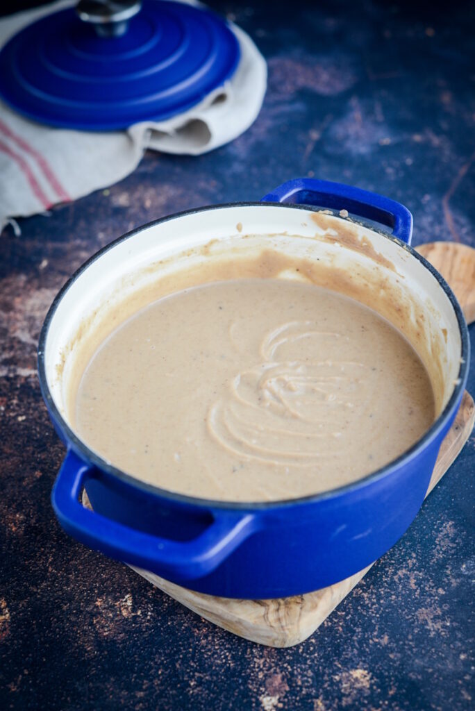 Cremige Kastaniensuppe Kastaniensuppe Rezept Einfach 6 684x1024