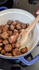 Cremige Kastaniensuppe Kastaniensuppe Rezept Mit Sahne Einfach 5 169x300