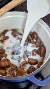 Cremige Kastaniensuppe Kastaniensuppe Rezept Mit Sahne Einfach 7 169x300