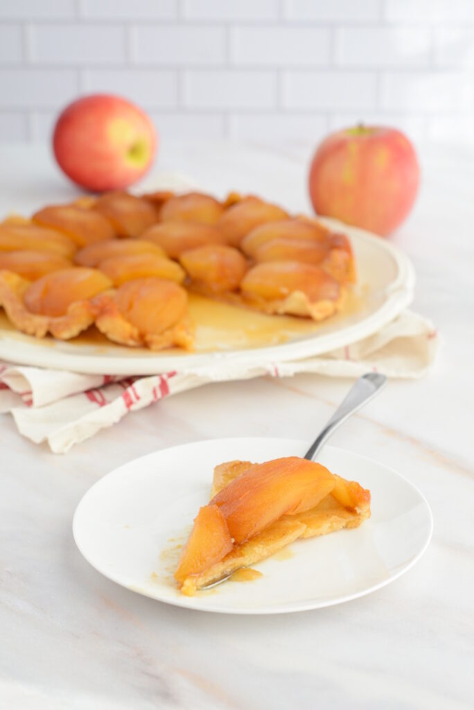 Tarte Tatin klassisch französisch – das Originalrezept Original Französische Apfel Tarte Tatin 684x1024