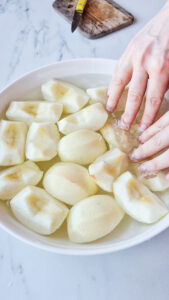 Tarte Tatin klassisch französisch – das Originalrezept Original Französische Apfel Tarte Tatin Rezept 3 169x300