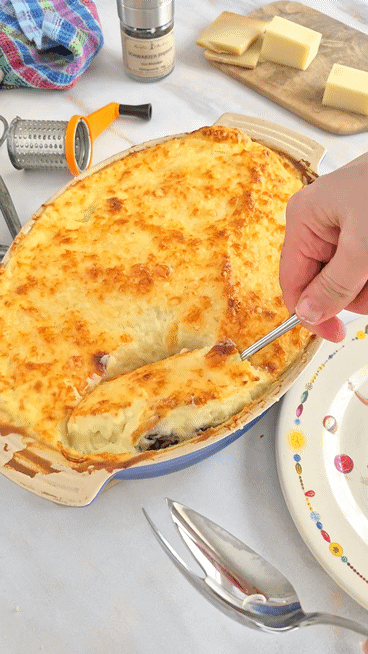 Hachis Parmentier – französischer Kartoffel- und Hackfleischauflauf Hachis Parmentier