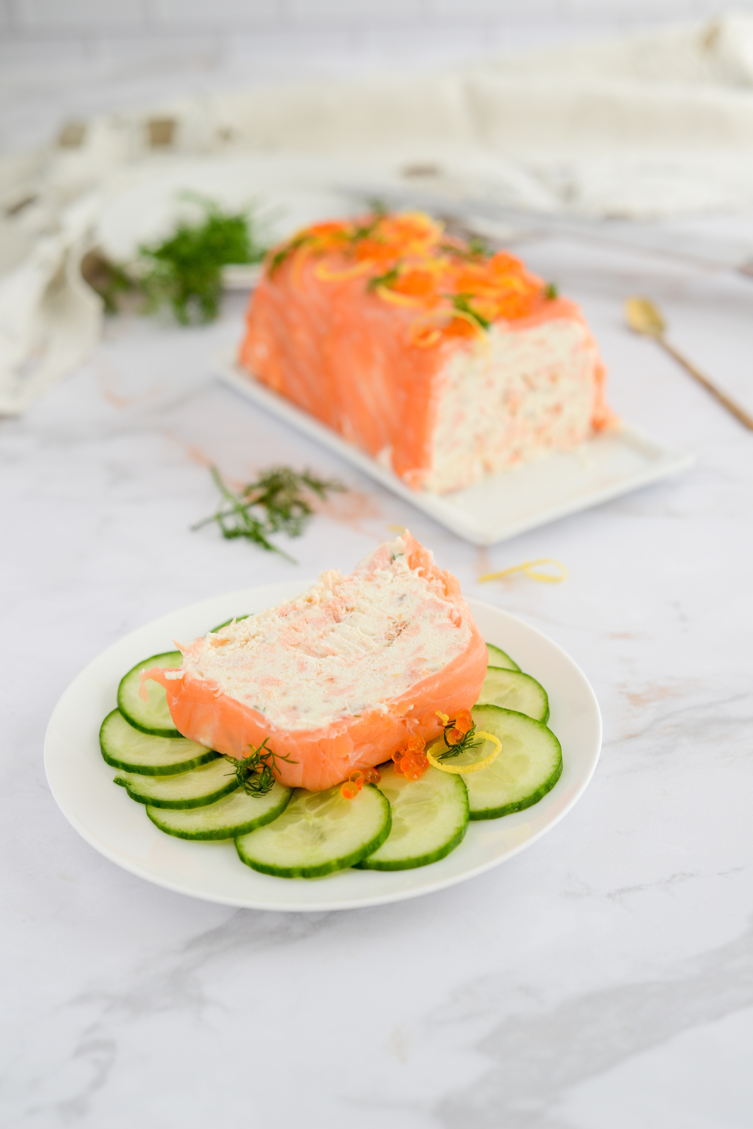 Lachsterrine, einfach und schnell - ohne backen Lachsterrine Rezept Einfach Und Schnell Ohne Backen