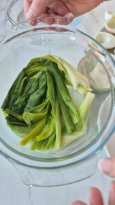 Mimosa-Eier (Oeufs Mimosa) Eier Mimosa Beilage Porree Vinaigrette 7 169x300