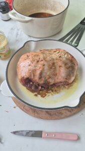 Lammkeule aus dem Ofen – butterzart bei Niedrigtemperatur Lammkeule Backofen Niedrigtemperatur 3 169x300