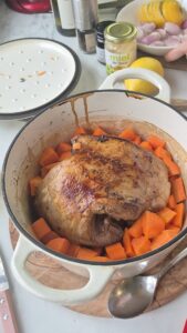 Lammkeule aus dem Ofen – butterzart bei Niedrigtemperatur Lammkeule Braten Niedrigtemperatur 1 169x300