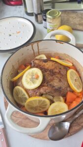 Lammkeule aus dem Ofen – butterzart bei Niedrigtemperatur Lammkeule Braten Niedrigtemperatur 2 169x300