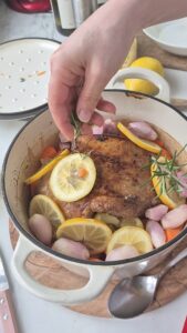 Lammkeule aus dem Ofen – butterzart bei Niedrigtemperatur Lammkeule Braten Niedrigtemperatur 4 169x300