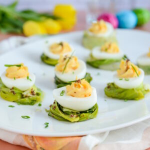 Mimosa-Eier (Oeufs Mimosa)