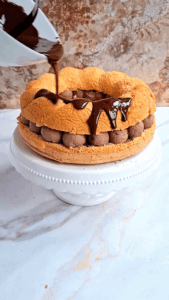 Kuchen aus Savoyen - Gâteau de Savoie Fluffige Schokoladen Torte 169x300