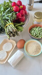 Frühlingssalat mit grünem Spargel & frischer Vinaigrette Frühlingssalat Grüner Spargel Vinaigrette Zutaten 169x300