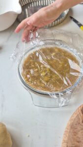 Rhabarber-Quark-Tarte mit fruchtigem Kern Rhabarber Quark Tarte 8 169x300