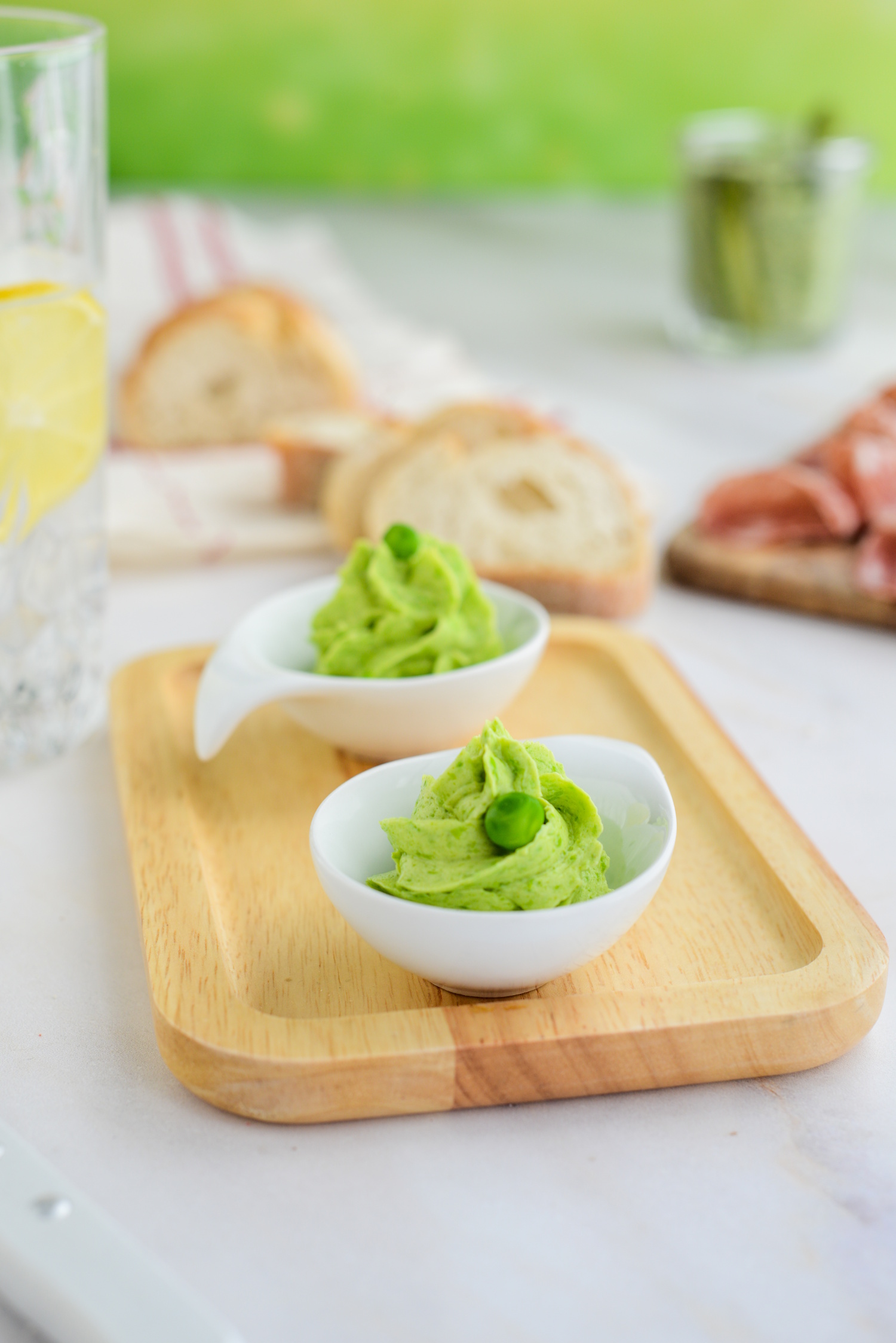  Erbsen Butter