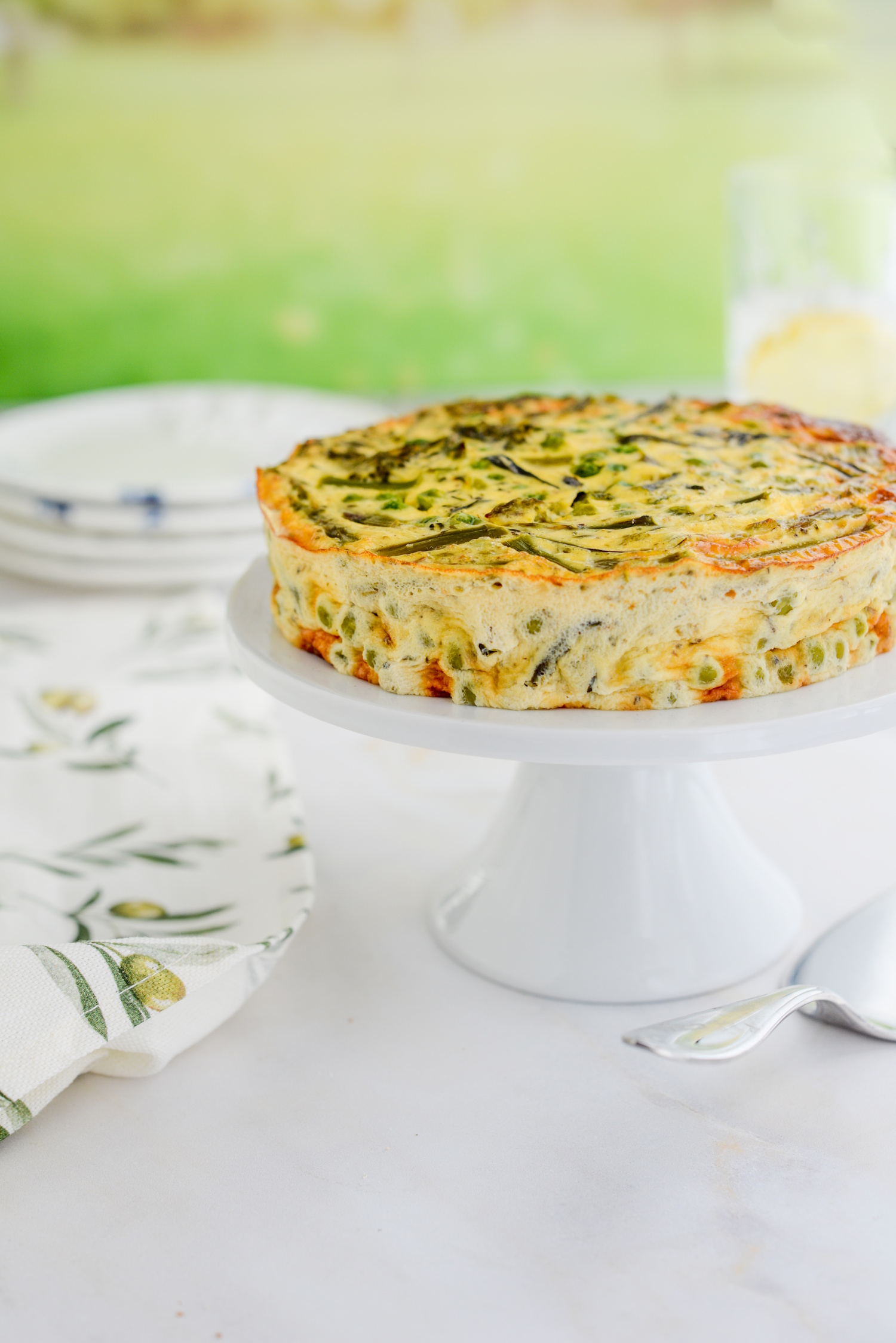 Quiche ohne Boden mit Frühlingsgemüse Quiche Ohne Boden Einfach Backen