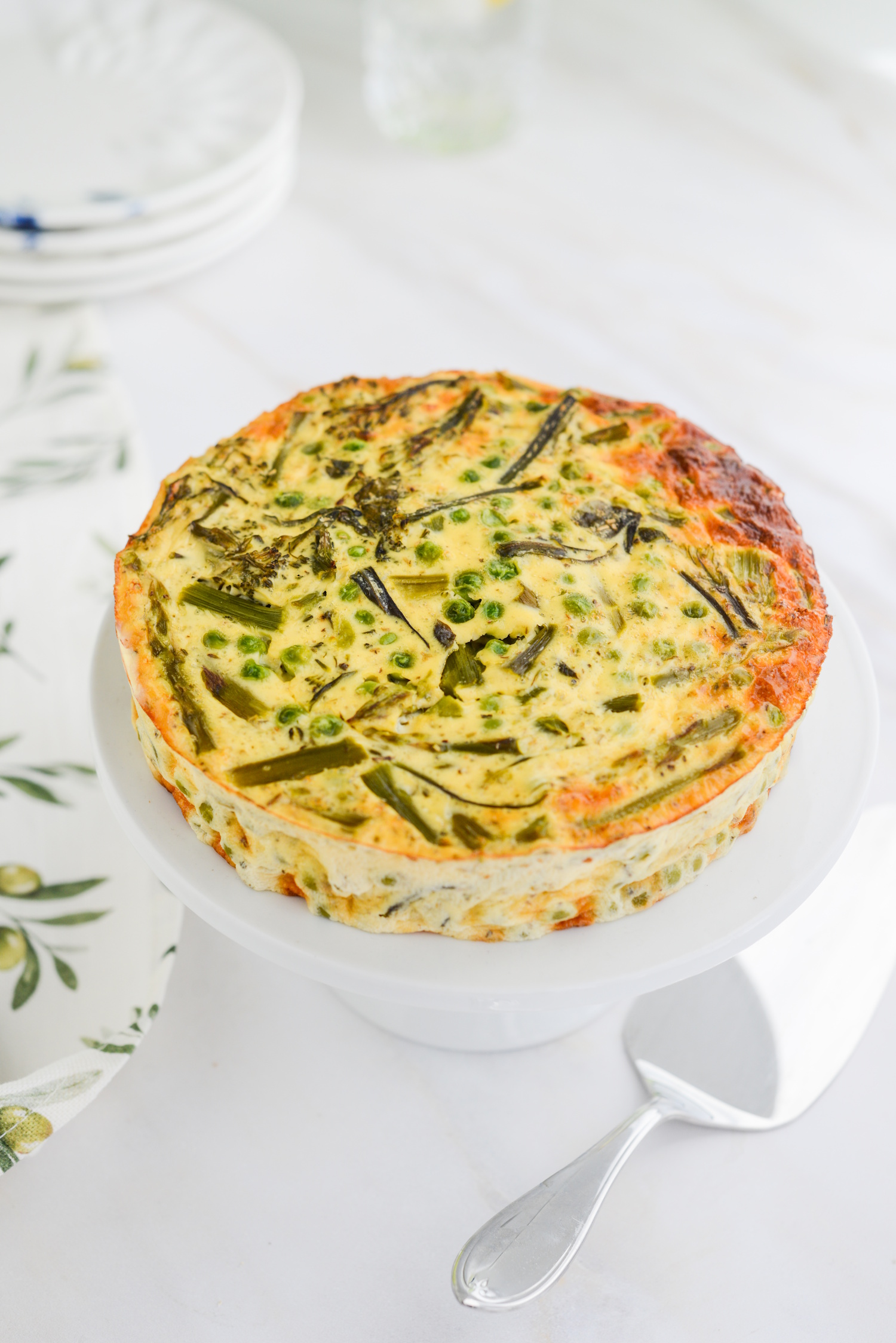 Quiche ohne Boden mit Frühlingsgemüse Quiche Ohne Boden Mit Frühlingsgemüse Air Fryer