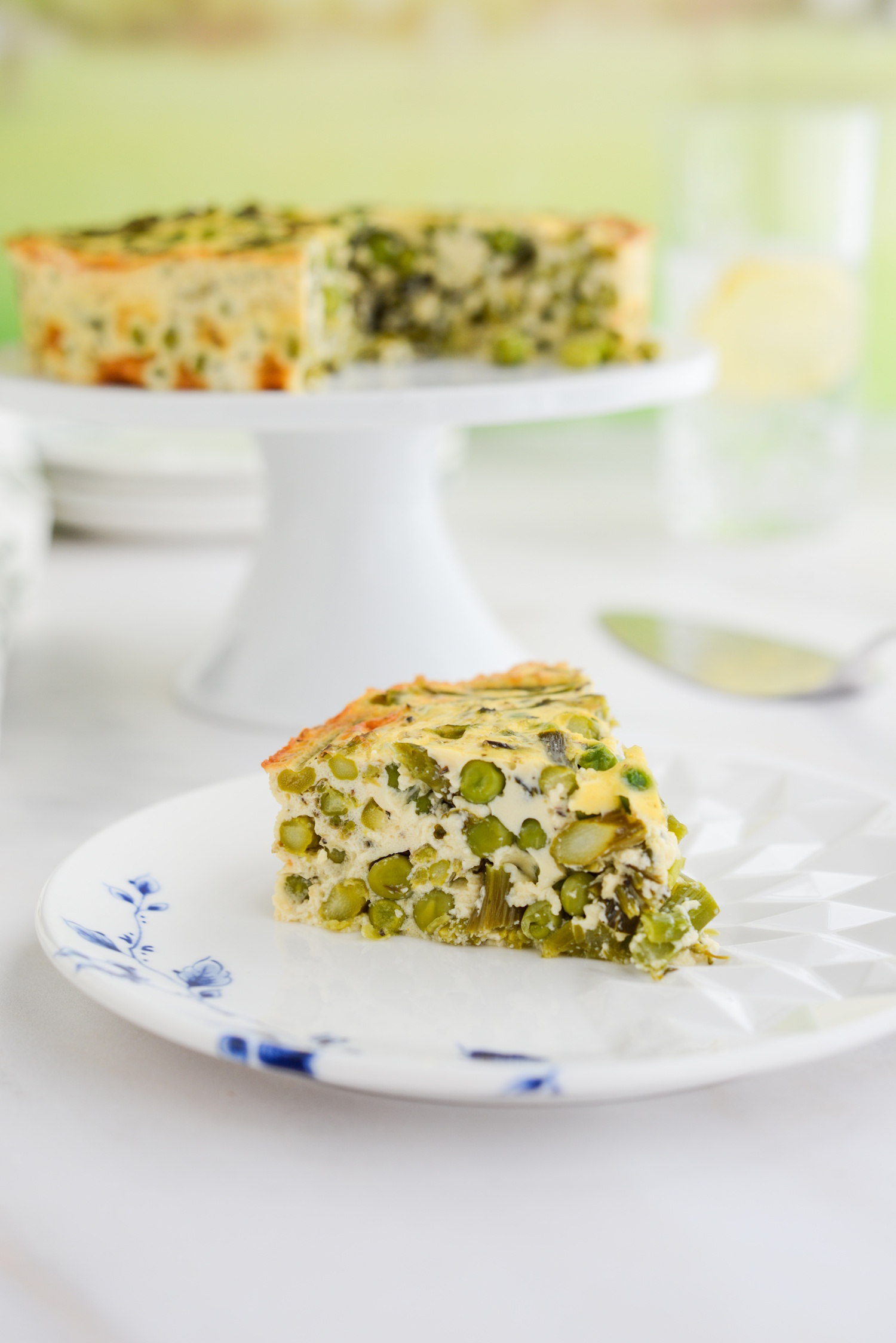 Quiche ohne Boden mit Frühlingsgemüse Quiche Ohne Boden Mit Frühlingsgemüse